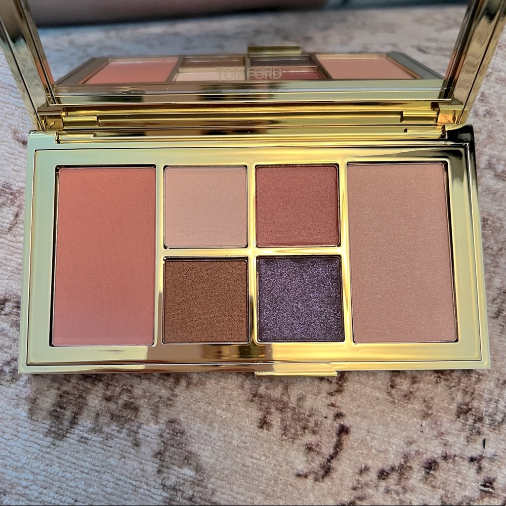 Tom Ford Soleil Eye And Cheek Palette - Violet Argenté